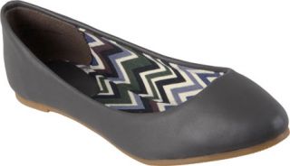 Womens Journee Collection Jump 69   Grey Slip on Shoes