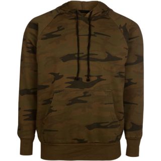Fatigue Camo Mens Hoodie Camo Green In Sizes Small, Large, X Lar