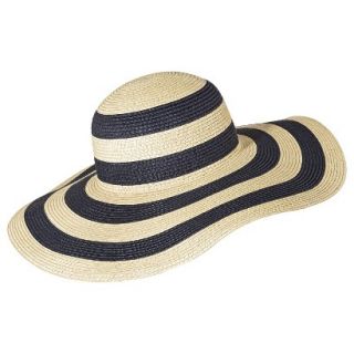 Merona Striped Floppy Hat   Navy/Tan