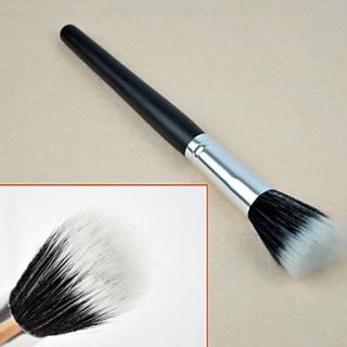 New Black Makeup Cosmetic Fiber Foundation Stipple Powder Brush