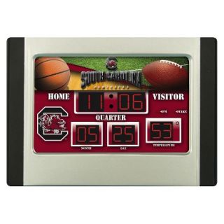 Team Sports America South Carolina Scoreboard Desk Clock