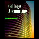 College Accounting Chapter 1 13 (Text and Student Tutor) / With CD