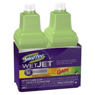 Swiffer WetJet Liquid Refills Gain Original Scent 2 ct