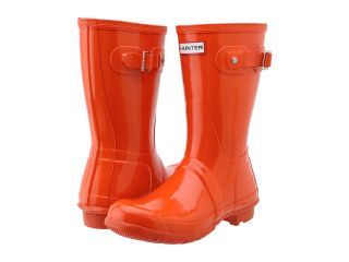 Hunter Original Short Gloss Womens Rain Boots (Orange)