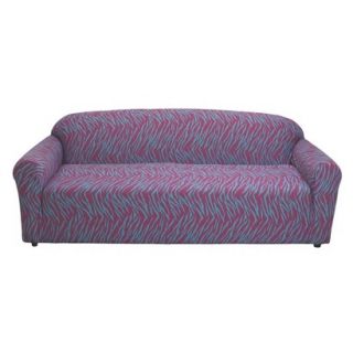 Zebra Print Jersey Stretch Slipcover   Sofa