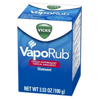 Vicks VapoRub Cough Suppressant   3.5 oz