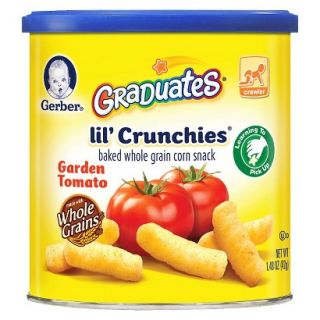 Gerber Graduates Lil Crunchies Garden Tomato   1.48 oz. (6 Pack)