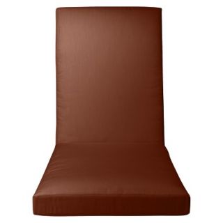 Smith & Hawken Premium Quality Solenti Chaise Cushion   Rust