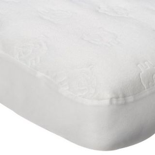 Fitted Crib Pad  White by Circo