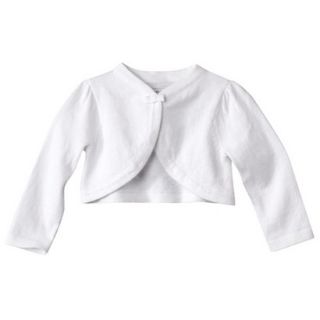 Just One YouMade by Carters Newborn Girls Sweater with Bow   White 2T
