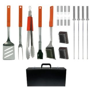 Mr. Bar B Q 20 Piece Grill Tool Set with Case
