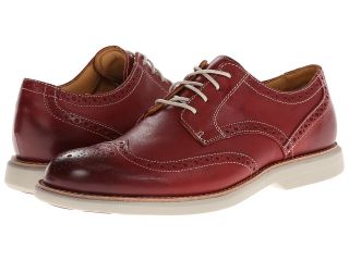 Sperry Top Sider Gold Bellingham Wingtip w/ ASV Mens Lace Up Wing Tip Shoes (Red)