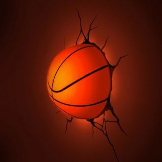 3D Wall Art Nightlight   Basketball