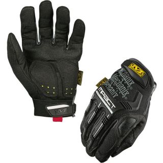 Mechanix Wear M Pact Glove   Black, Large, Model MPT 58 010