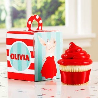 Olivia Cupcake Boxes