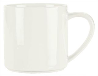 Syracuse China 12 oz Royal Rideau Mug   Slenda, White