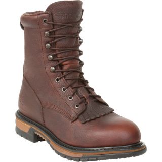 Rocky Waterproof Steel Toe EH Lacer Work Boot   Brown, Size 10, Model 6717