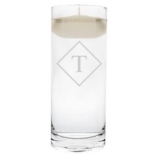 Diamond Initial Floating Unity Candle T