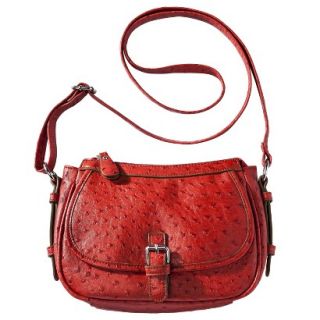 Bueno Textured Crossbody Handbag   Red