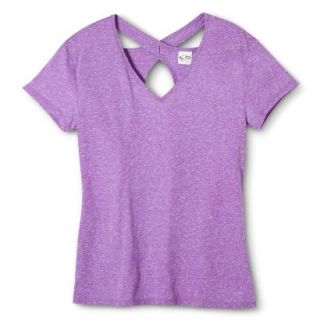 C9 by Champion Womens Open Back Yoga Layering Top   Lilac M