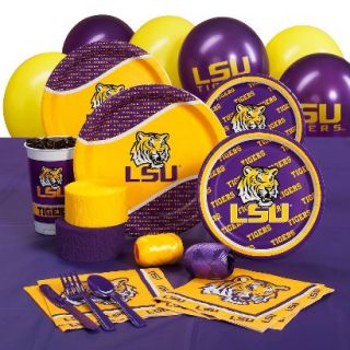 Louisiana State Tigers College Party Pack for 8 Guests