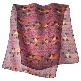 Mossimo Supply Co. Triangles Geo Scarf   Pink