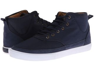 Globe Quantum Mid Mens Skate Shoes (Navy)