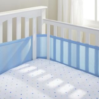 Breathable Mesh Crib Liner by Breathable Baby Bayshore Blue