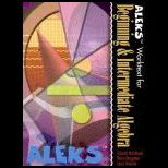 Aleks Worktext for Beginning and Intermediate Algebra