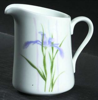 Corning Shadow Iris Creamer, Fine China Dinnerware   Corelle, Purple Flowers, Gr