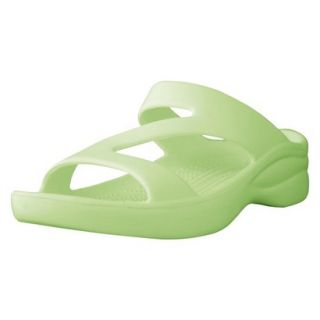 USADawgs Soft Lime Ladies Dawgs Sandal   9