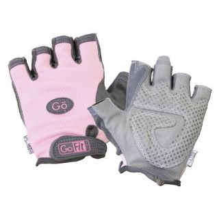 Womens Pearl Tac Glove   Grey/ Pink (Large)