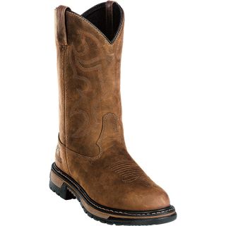 Rocky 11 Inch Branson Roper Waterproof Western Boot   Brown, Size 9 1/2, Model