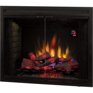 Chimney Free Builders Box LED Fireplace with Doors   1440 Watts, Model