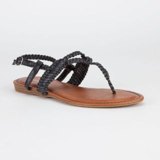 Steno Womens Sandals Black In Sizes 6.5, 6, 10, 5.5, 8, 7, 8.5, 7.5, 9 F