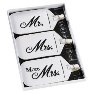 Mr And Mrs Luggage Tags