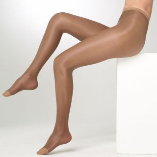 Sheer Caress Fitness Tights, Sand, Womens