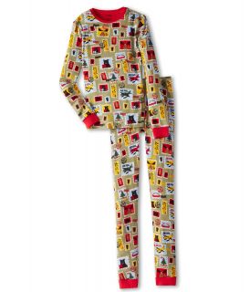 Hatley Kids Long Sleeve PJ Set Boys Pajama Sets (Multi)