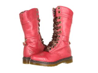 Dr. Martens Triumph 1914 W 14 Eye Boot Womens Lace up Boots (Pink)