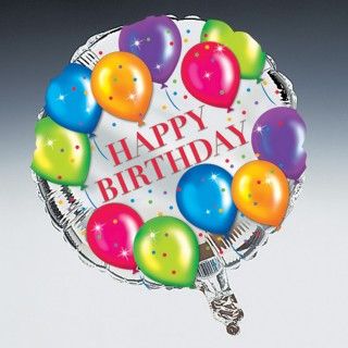 Birthday Balloons Foil Balloon