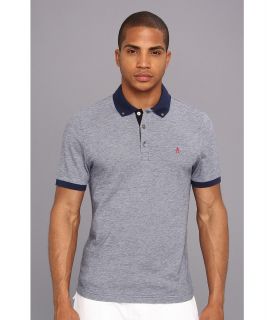 Original Penguin Heritage Fit Space Dye Polo Mens Short Sleeve Knit (Navy)
