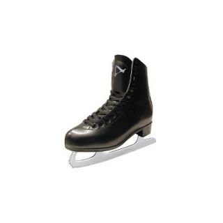Mens American Leather Lined Figure Skate   Black (12)