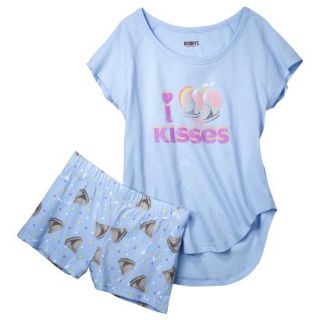 Hershey Kisses Juniors Pajama Set   Blue M