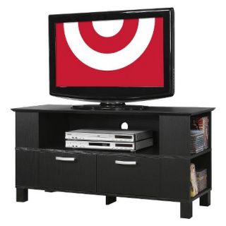 Tv Stand Walker Edison Wood TV Stand with Drawers and Side   Black (44)