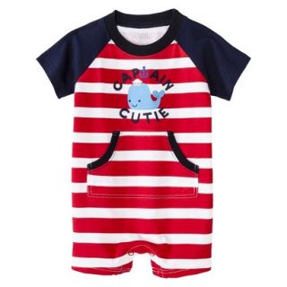 Just One YouMade by Carters Newborn Boys Jumpsuit   Red/White 9 M