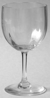 Baccarat Montaigne Optic Port Wine   Optic Bowl, Smooth Stem