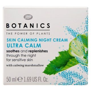 Boots Botanics Ultra Calm Skin Calming Night Cream   1.69 oz
