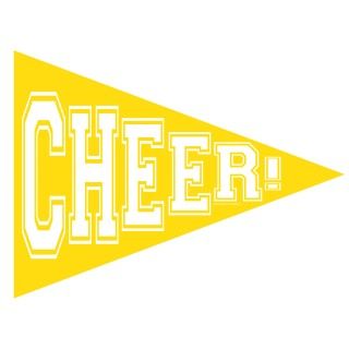 School Spirit Pennant Banner   Yellow
