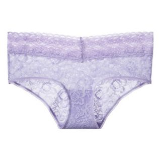Gilligan & OMalley Womens All Over Lace Hipster   Lavender M