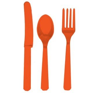 Orange Peel Forks, Knives and Spoons (8 each)